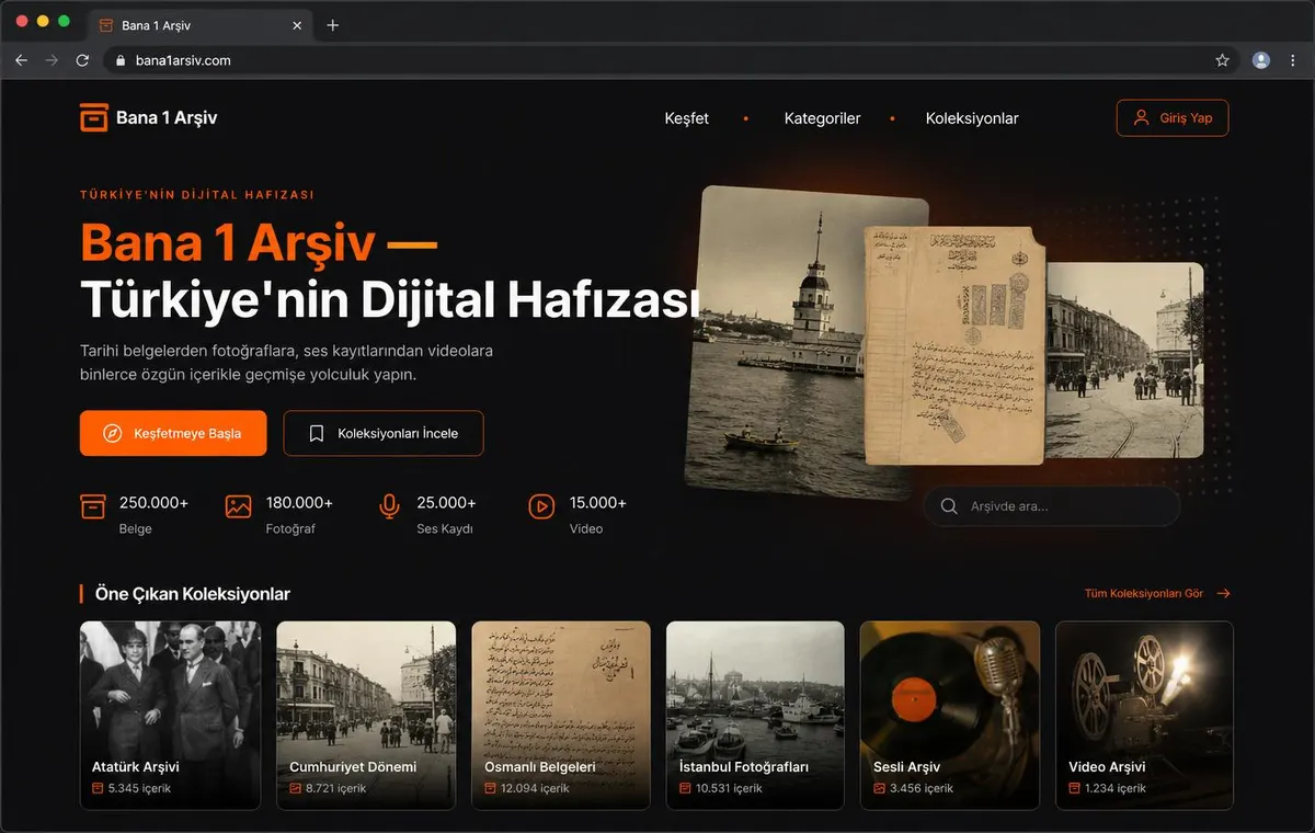 Bana 1 Arşiv